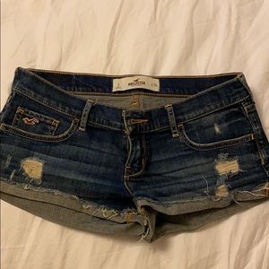 Hollister Low Rise Jean Shorts
